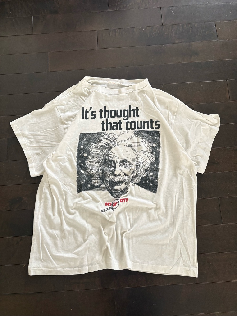 Vintage 90s Einstein tee